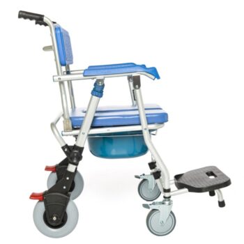 Römer R402 Mavi Tekerlekli Banyo Tuvalet Sandalyesi