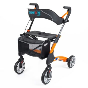 Comfort Plus DY049147L Turuncu Karbon Fiber Rolatör